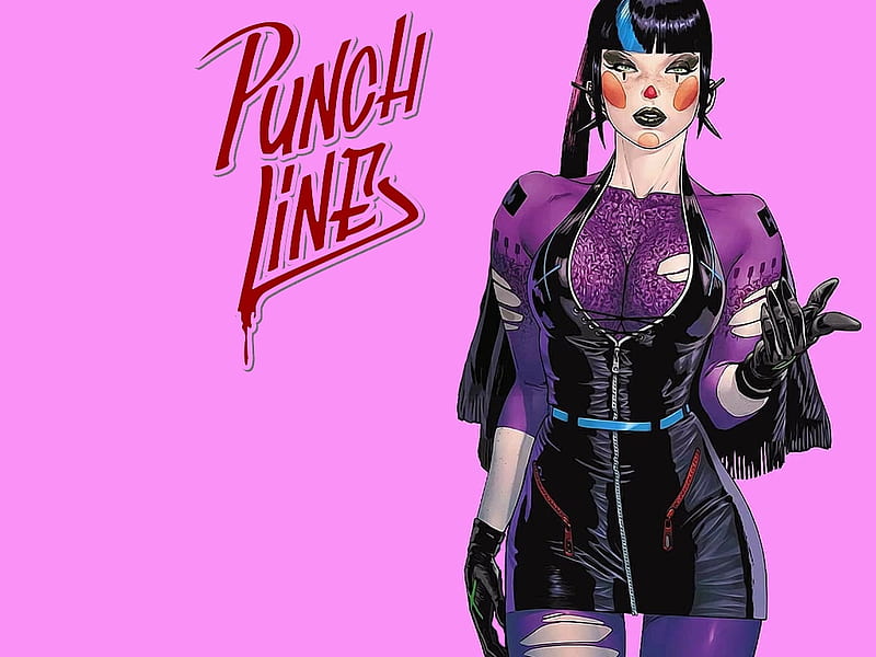 Punchline, Villains, Comics, Superheroes, DC Comics, HD wallpaper