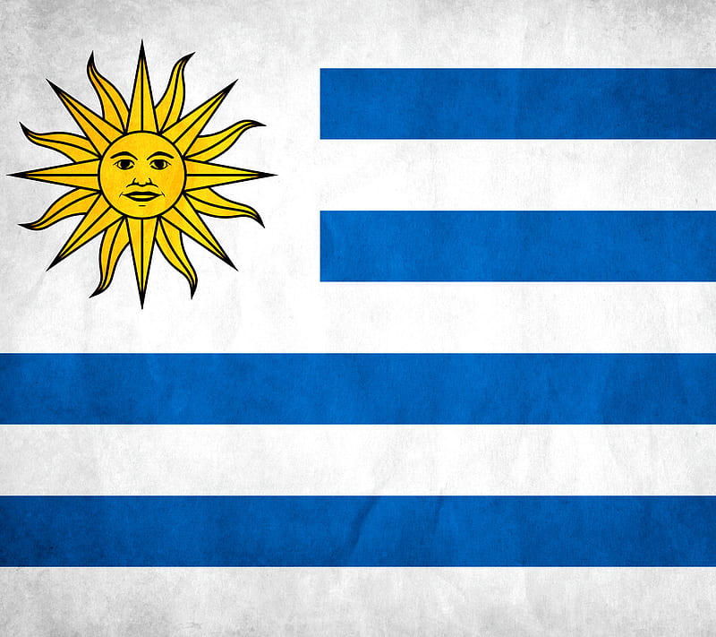 Uruguay, flag, HD wallpaper
