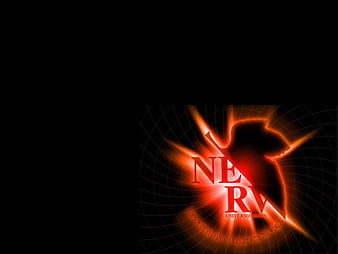 Nerv Red Glow Genesis Black Sparks Evangelion Neon Genesis Evangelion Hd Wallpaper Peakpx