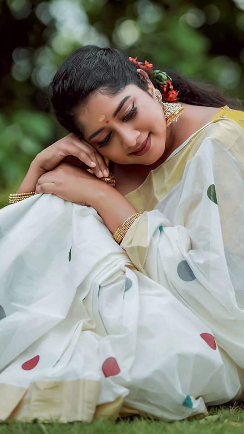 Anumol, actress, mollywood, HD phone wallpaper