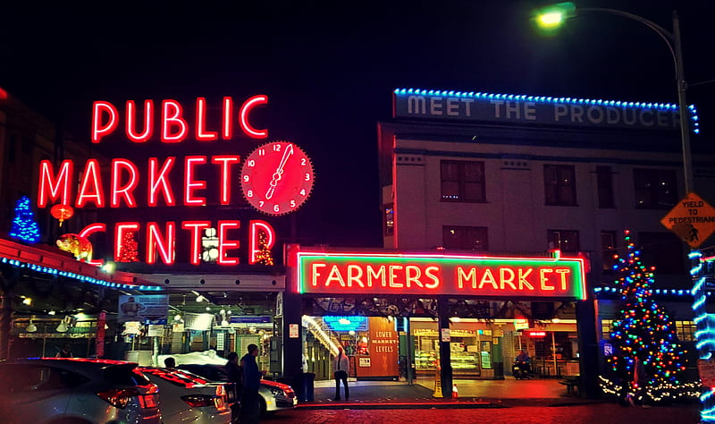 Chợ Pike Place hơn 100  năm tuổi | Khám phá Mỹ