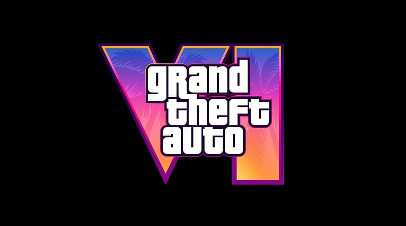 GTA VI Ultra, Games, Grand Theft Auto, Logo, videogame, grandtheftauto, 2025, GTA6, HD wallpaper