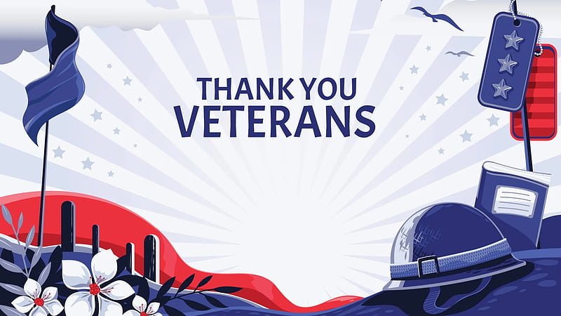 Thank You Veterans Memorial Day, HD wallpaper