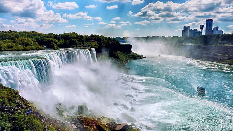 Niagara Falls - New York Side, nature, niagara, waterfalls, niagara falls, HD  wallpaper | Peakpx