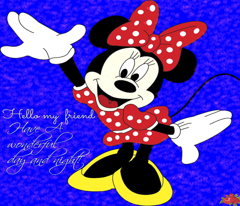Minnie Hello, Entertainment, Walt Disney, Cartoon, Movies, TV Servies,  Minnie Mouse, HD wallpaper | Peakpx
