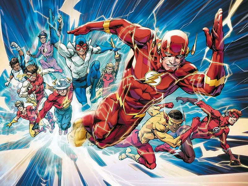 Flash, DC Comics, Comics, Superheroes, HD wallpaper