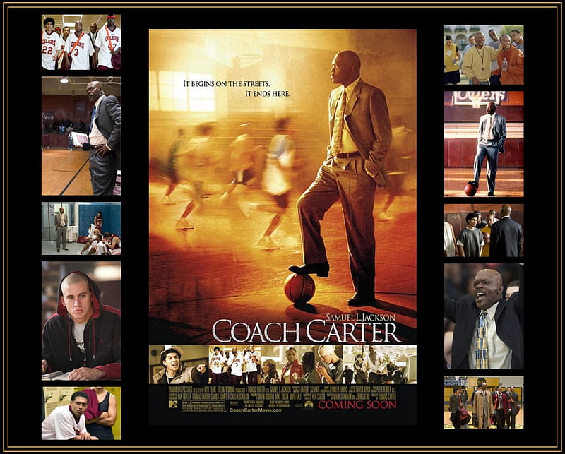 Coach Carter (2005), coacg, sport, carter, basketball, samuel, films, movies, jackson, HD wallpaper