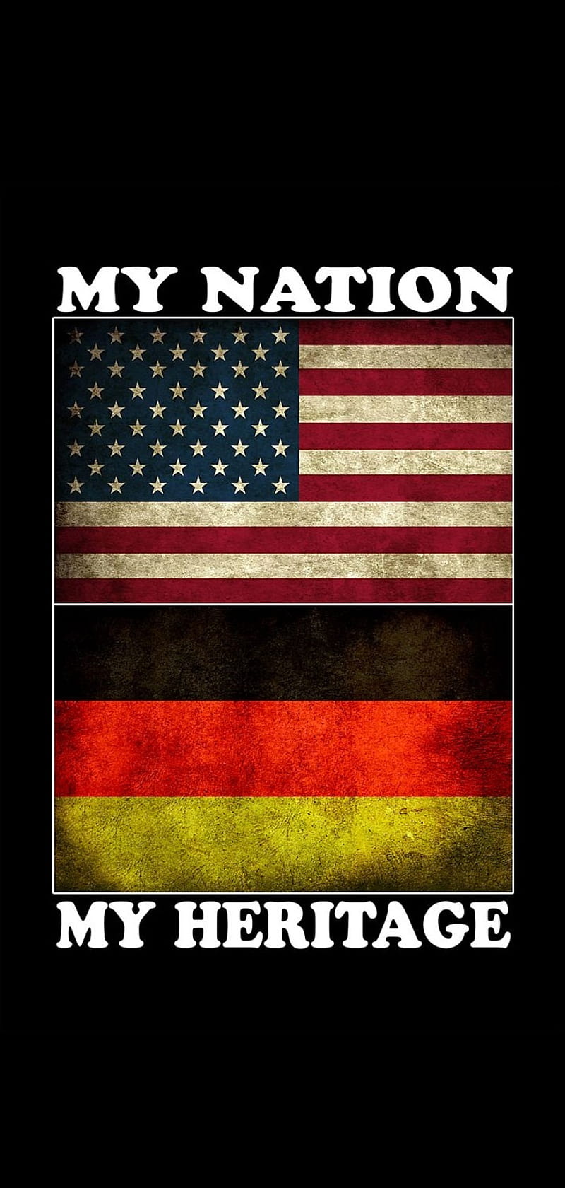 My Nation Heritage, flags, germany, united, usa, HD phone wallpaper | Peakpx