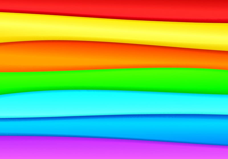 Rainbow, red, colorful, stripes, orange, yellow, abstract, green, texture, pink, blue, HD wallpaper