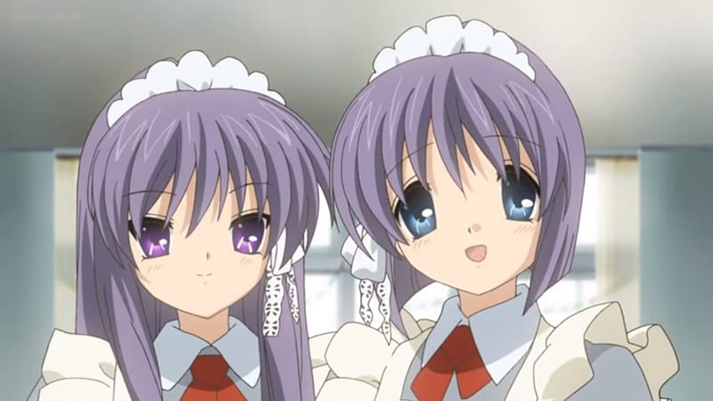 Kyô et Ryô  Clannad anime, Clannad, Anime siblings