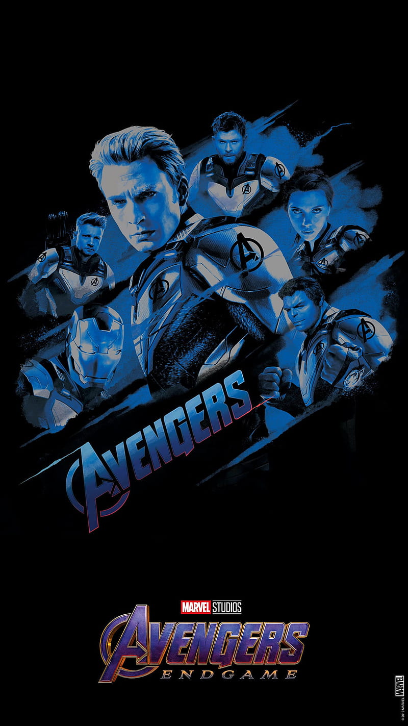 Avengers endgame, black widow, captain america, hulk, iron man, ronen, thor, HD phone wallpaper