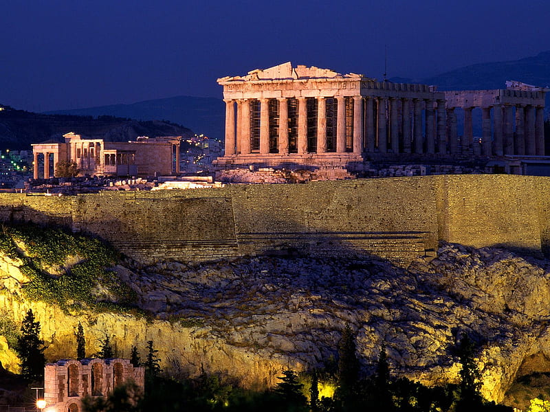 Untitled , greece, acropolis, HD wallpaper