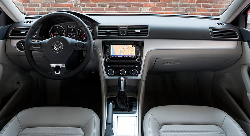 2012 VW Passat (US-Version) - Interior, car, HD wallpaper
