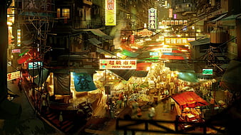 HD chinese market wallpapers | Peakpx