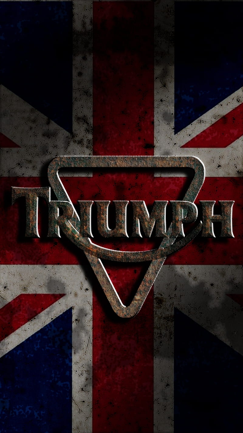 Triumph, bike, biker, bikes, cafe racer, england, uk, HD phone wallpaper