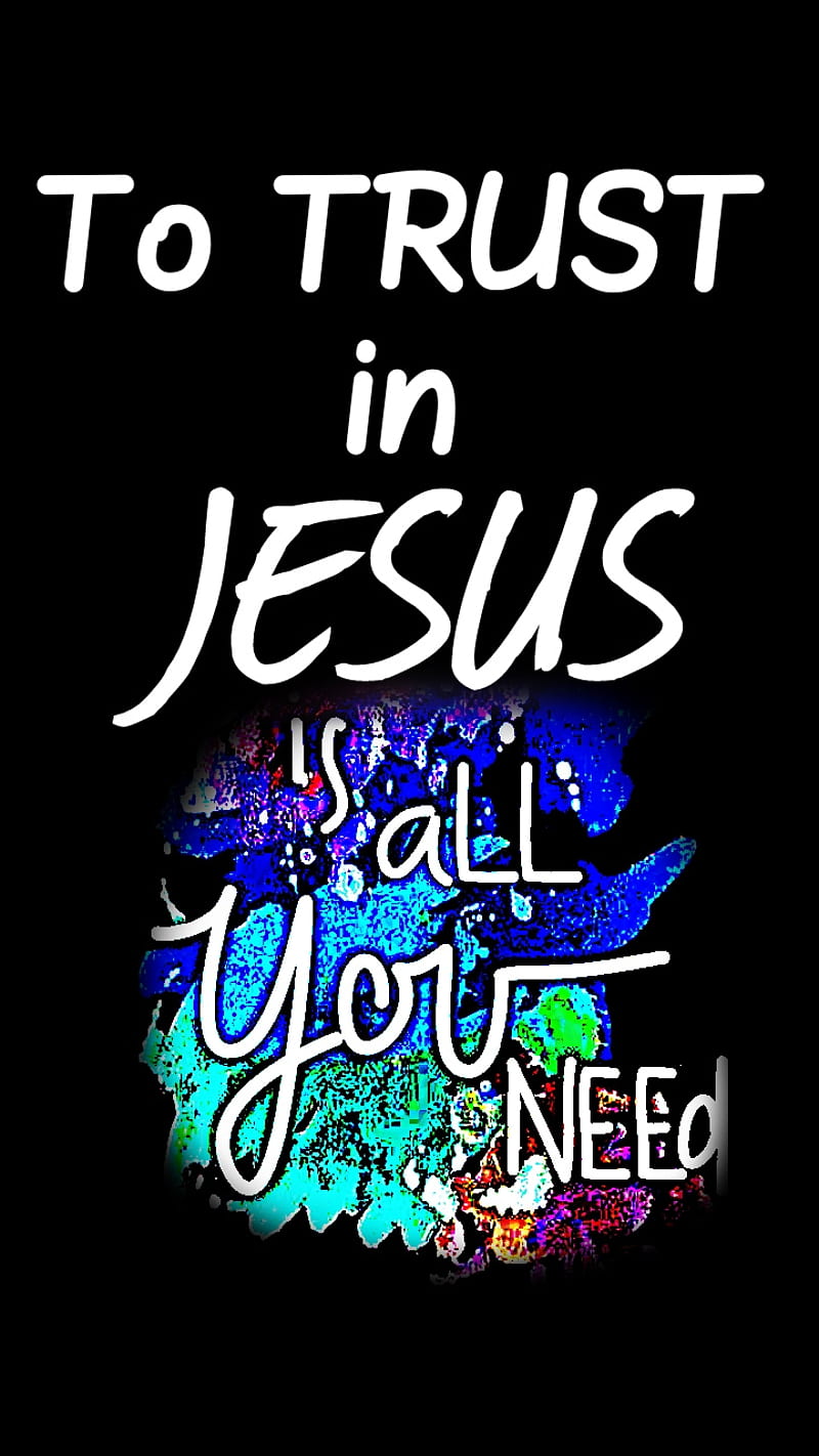 Jesus, christian, trust, HD phone wallpaper | Peakpx