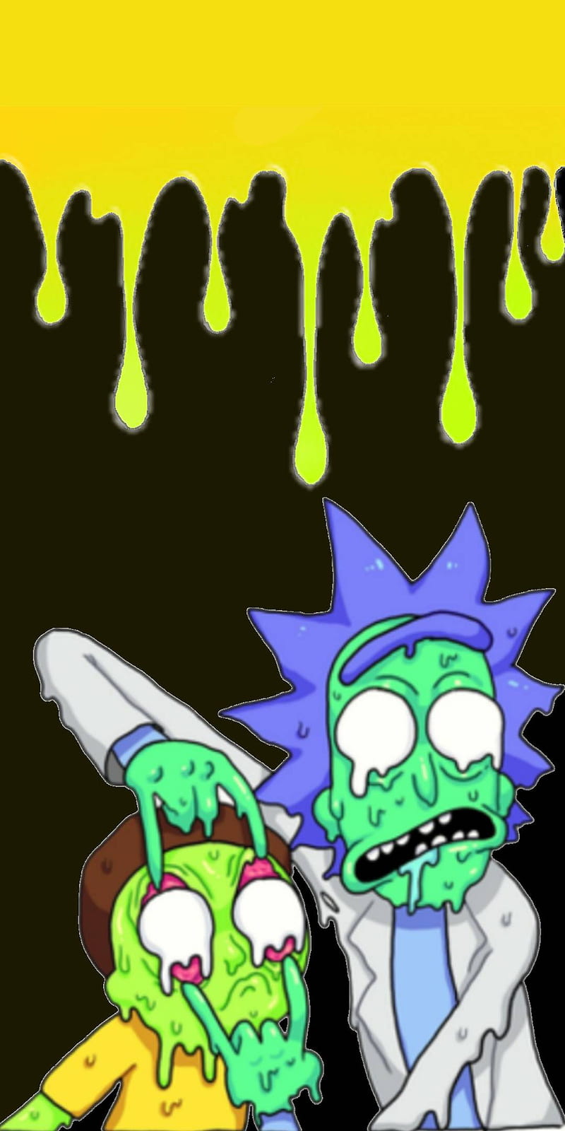 Trippy Rick and Morty iPhone wallpapers  TikTok