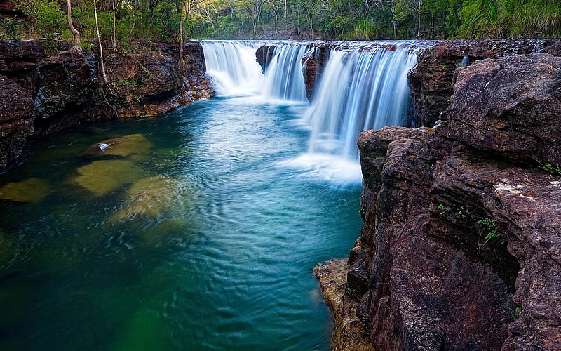 Spectacular waterfalls-The worlds most beautiful waterfall landscape, HD wallpaper