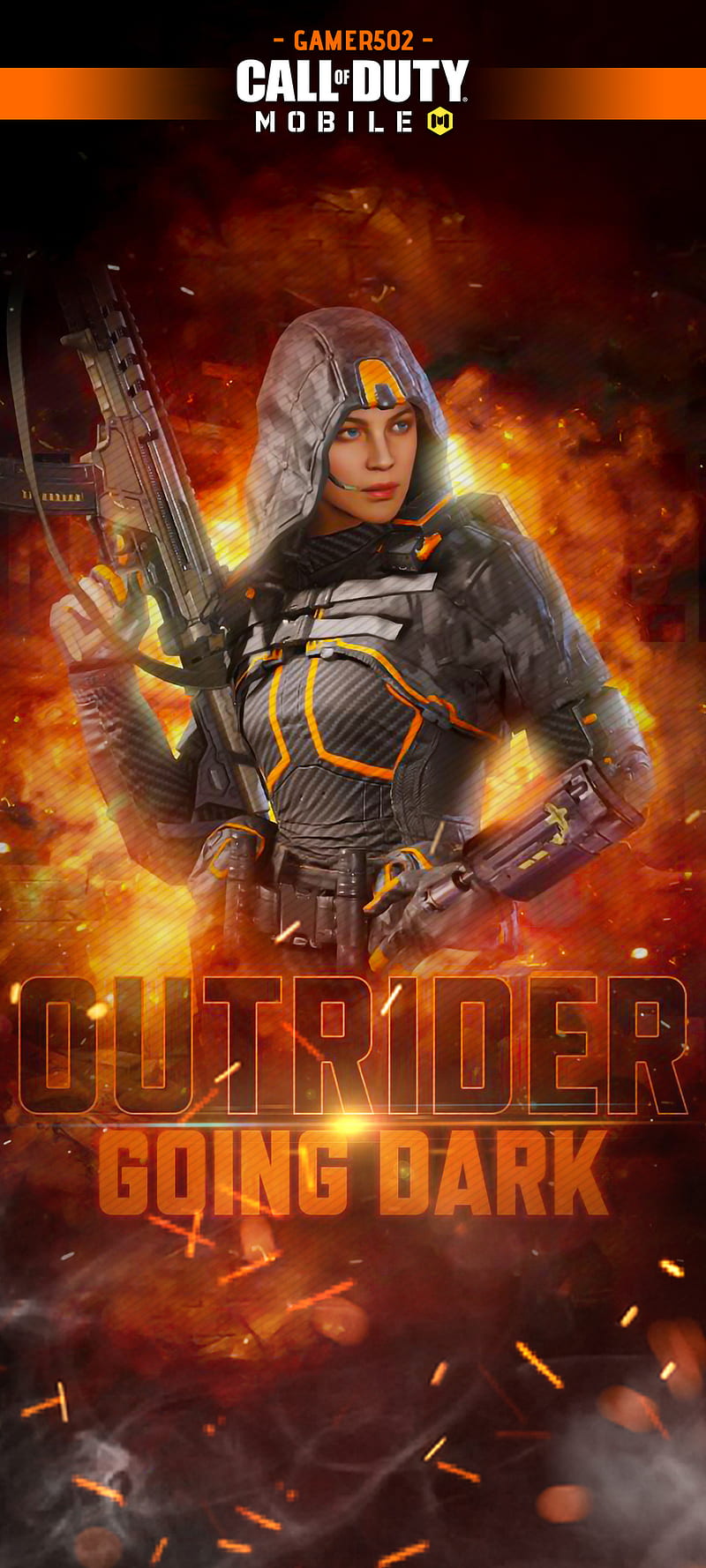 Outraider Going Dark, call of duty mobile, codm, codmobile, fondos codm, outrider, outrider going dark, codm, codmobile, HD phone wallpaper