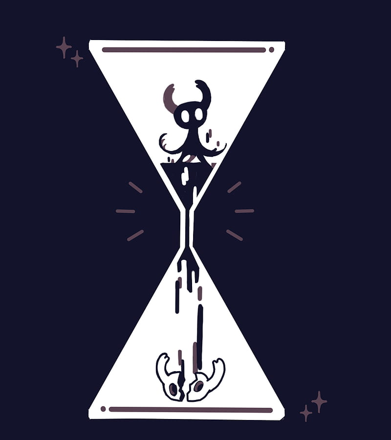 Time is everything, hollow knight, hourglass, HD phone wallpaper