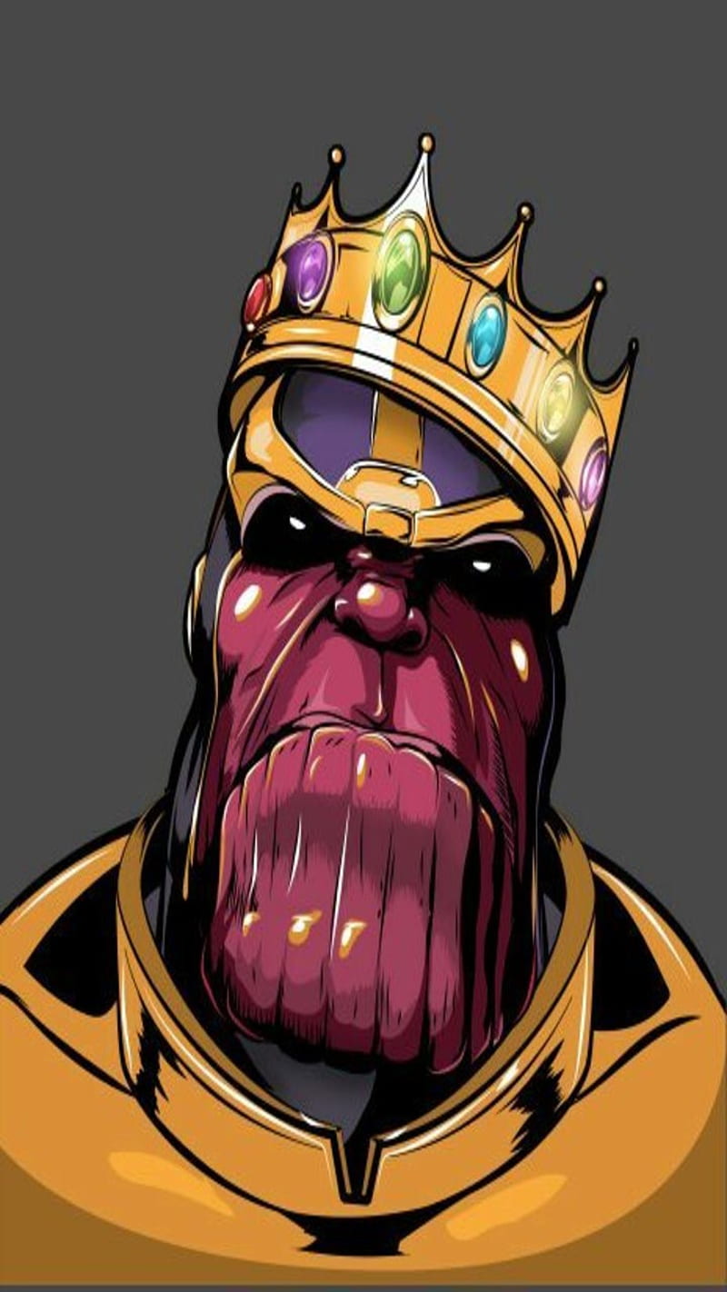 Big papa thanos, biggie, marvel, notorious, smalls, stones, HD phone wallpaper