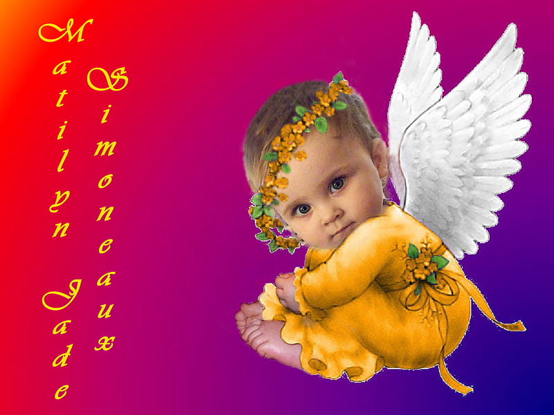 Nuestro pequeño ángel, niños, bebés, ángeles, celestial, Fondo de pantalla  HD | Peakpx