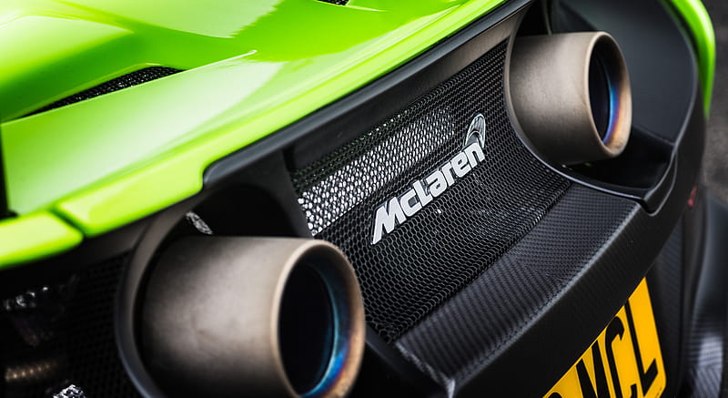 2016 McLaren 675LT - Exhaust , car, HD wallpaper