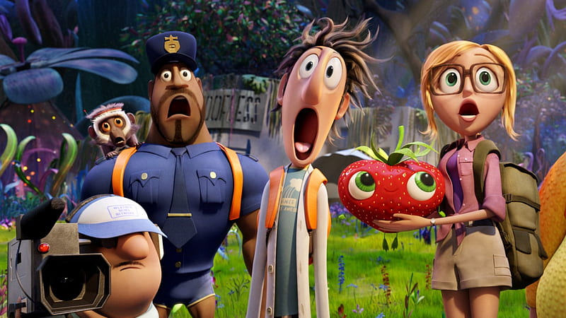 Cloudy with a Chance of Meatballs 2, a Chance of Meatballs 2, Cloudy, movie, with, HD wallpaper