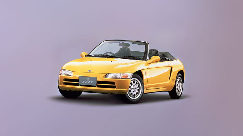 1991 Honda Beat, Convertible, Inline 3, Kei Car, HD wallpaper