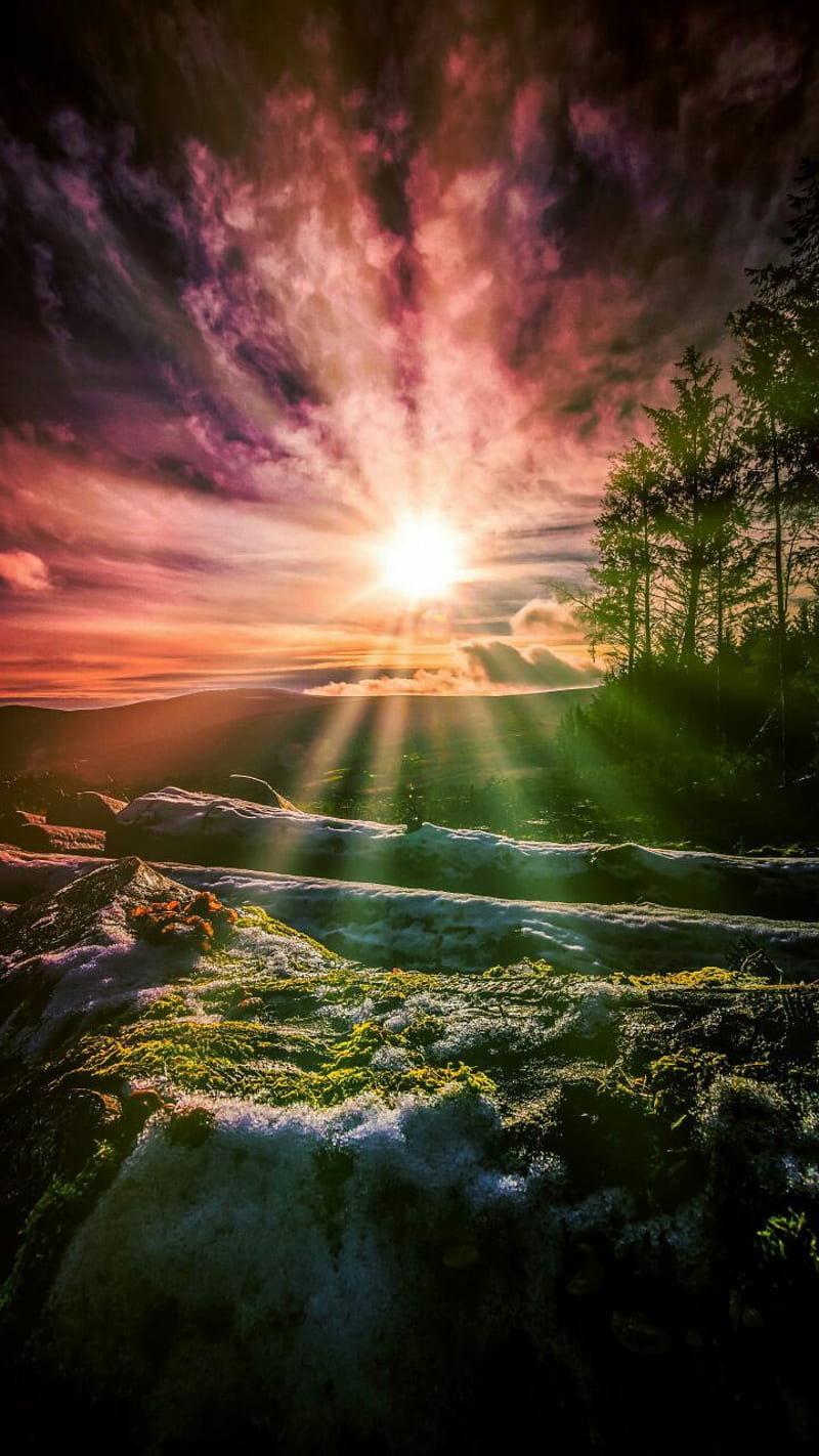 Beautiful Sunrise, heaven, morning, sunrise, HD phone wallpaper | Peakpx