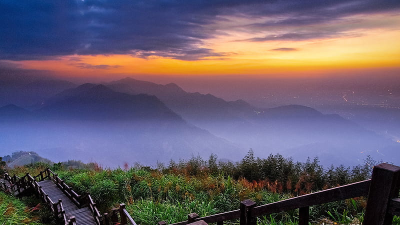 Alishan National Scenic Area Taiwan Nature, HD wallpaper