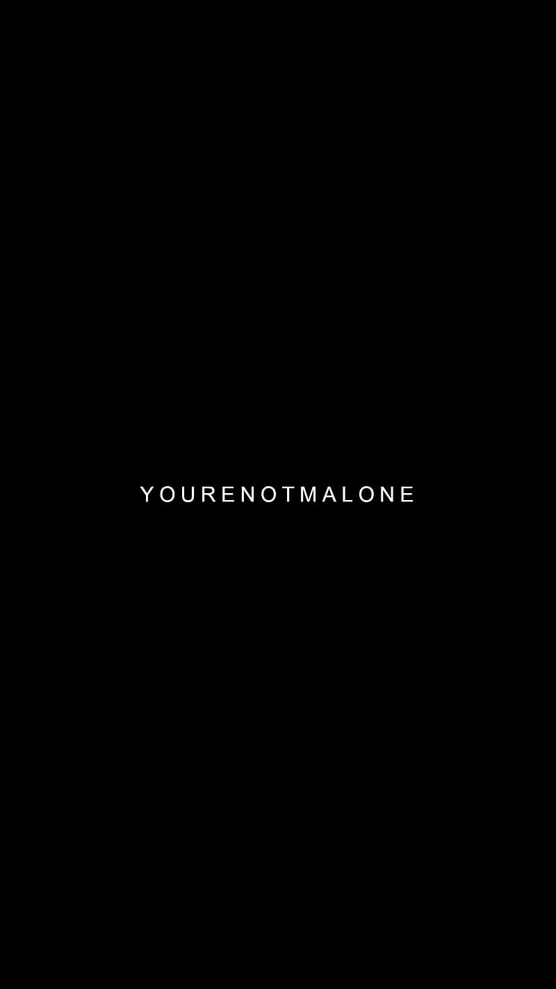 Malone, Words, alone, black, lonely, rap, text, united, white, word ...