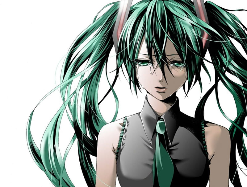 hatsune miku crying tumblr