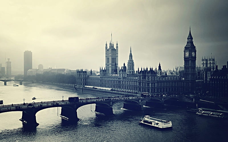 House Of Parliament And Big Ben, Big Ben now called Queen Elizabeth Tower, Water, Bridge, Architecture, House, HD wallpaper