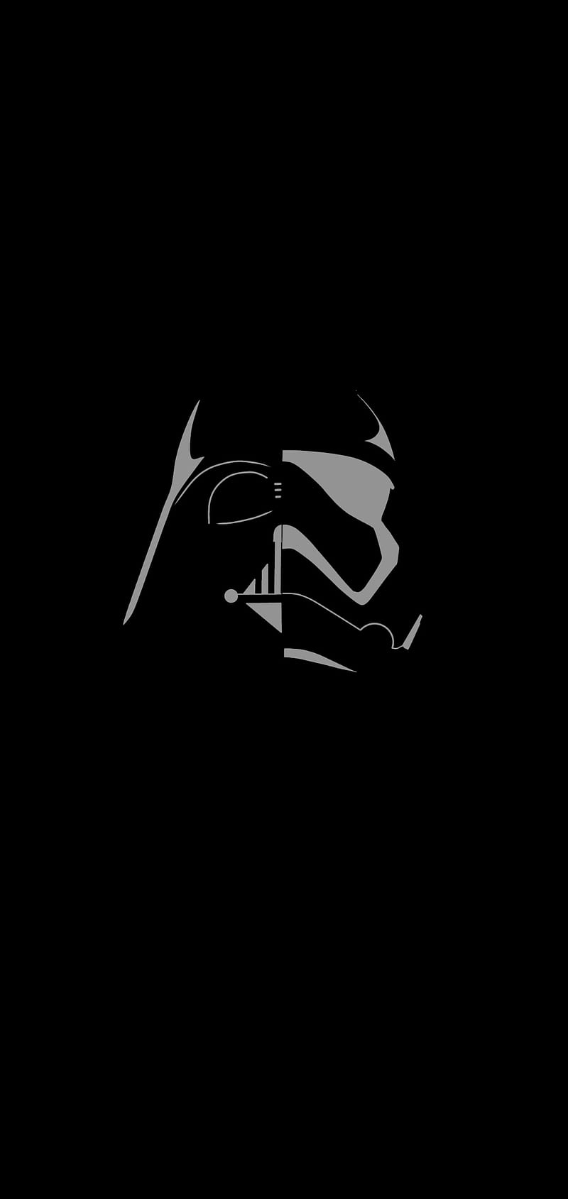 Star Wars Dark Darth Vader Minimalistic Stormtrooper Hd Mobile Wallpaper Peakpx