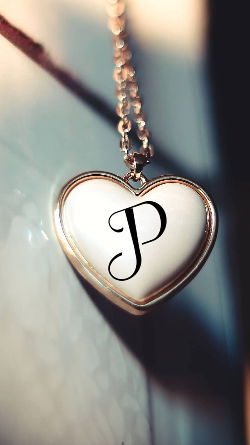 p alphabet in love