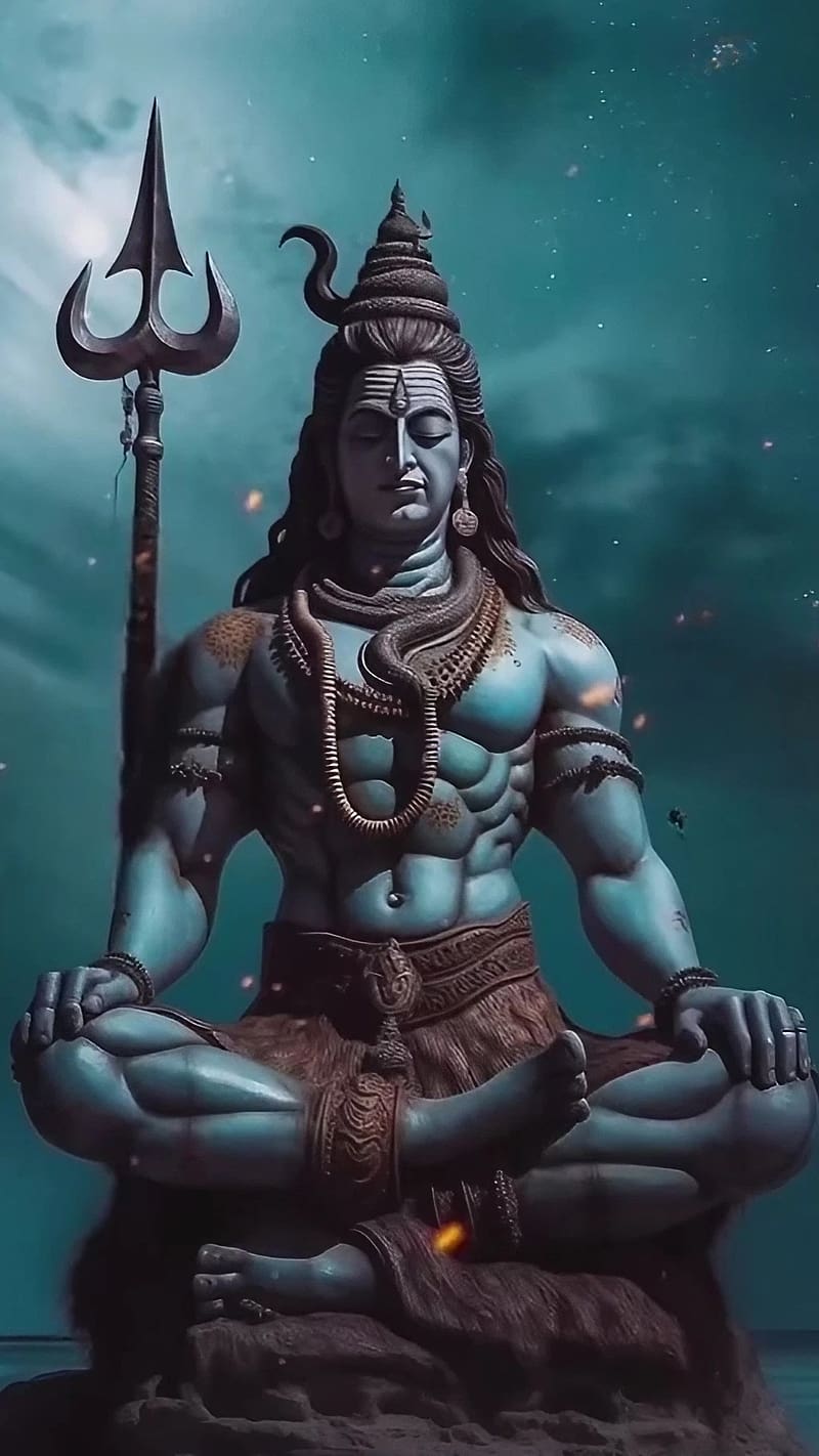 Mahakal Ke , Meditation, lord shiva, hindu god, bhakti, devotional, HD phone wallpaper