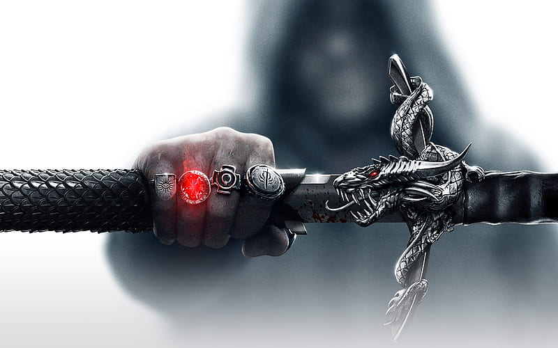 Dragon Age 3: Inquisition, game, inquisition, mang, fantasy, dragon age3, hand, jewel, artefact, ring, sword, HD wallpaper