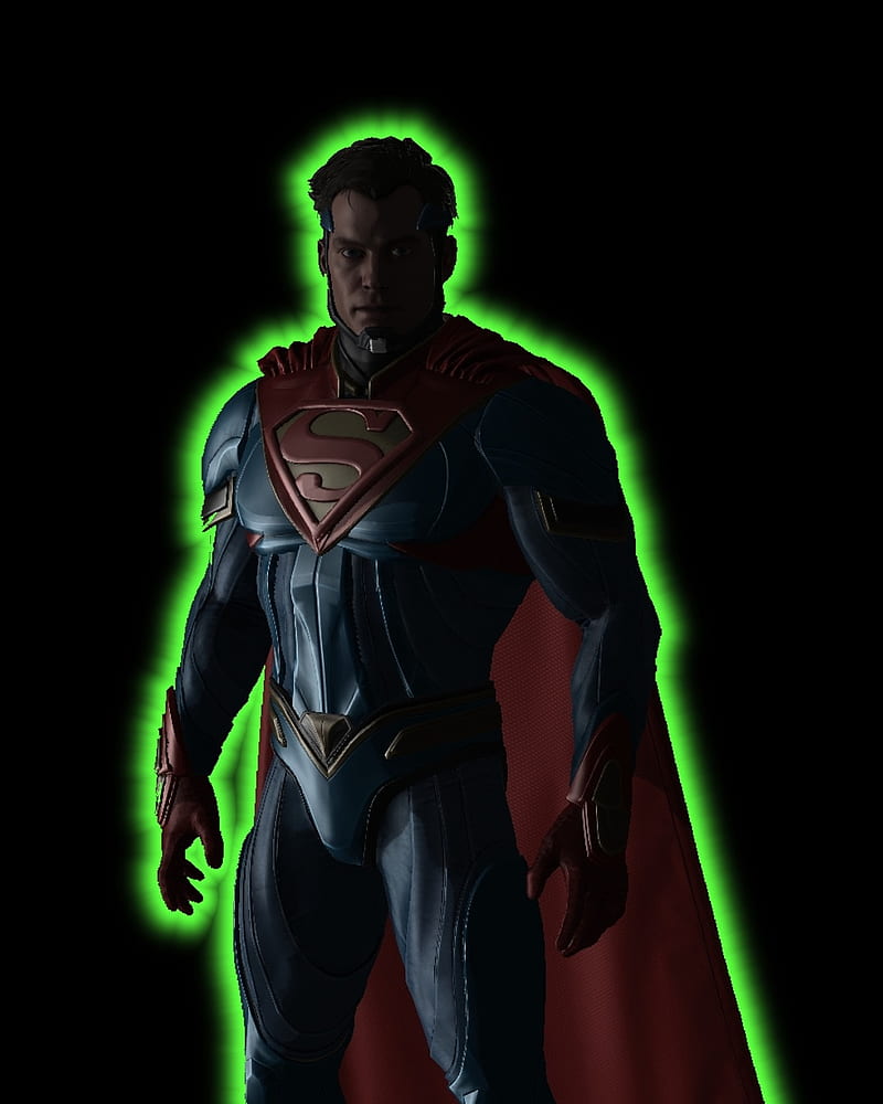 Superman, super, justice league, injustice, blue, injustice2, man, injustice 2, HD phone wallpaper