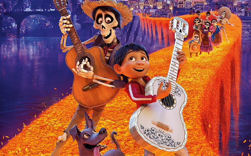 Coco, 3d-animation, 2017 Movie, Disney, HD wallpaper