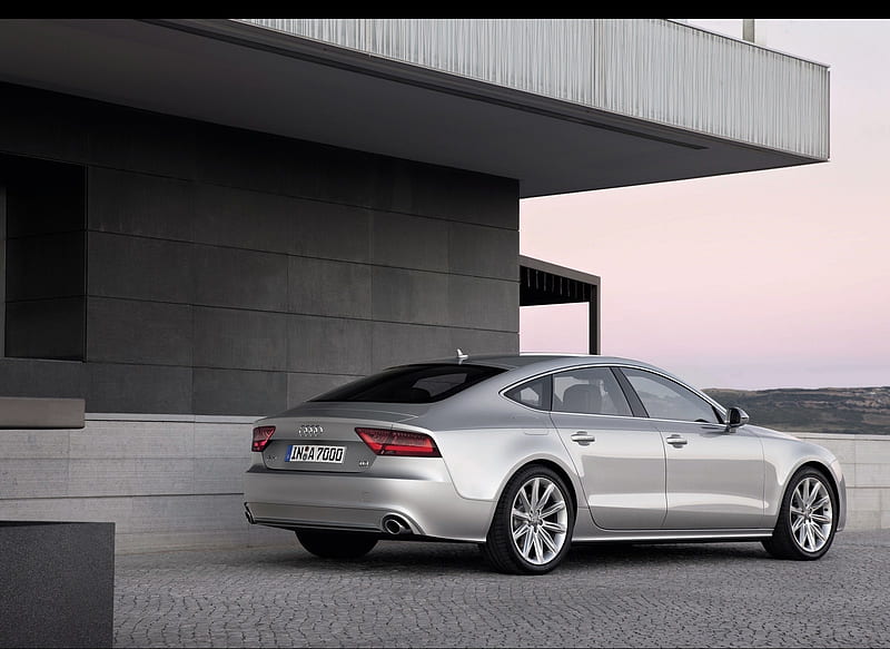 Audi A7 Sportback (2011) - Rear Right Quarter, car, HD wallpaper | Peakpx