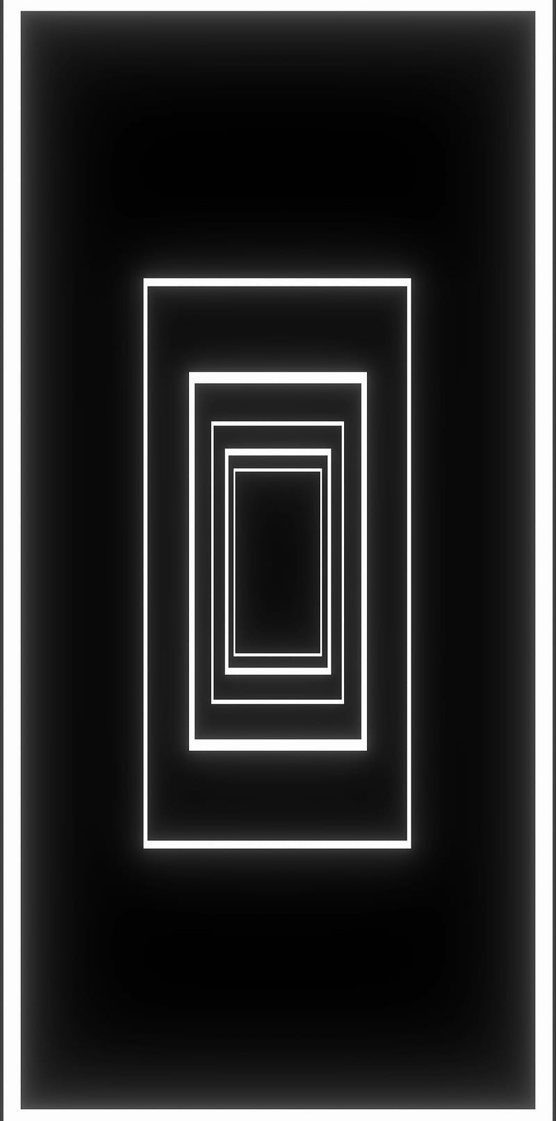 Infinity Mirror, minimalist, pattern, sci fi, simple, weird, HD phone wallpaper