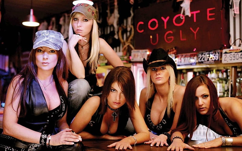 Party's Not Over..., cafe, cowgirl, boots, bar, saddles, women, brunettes, girls, blondes, barns, hats, female, models, coyote ugly, fun, movies, fashion, western, style, HD wallpaper