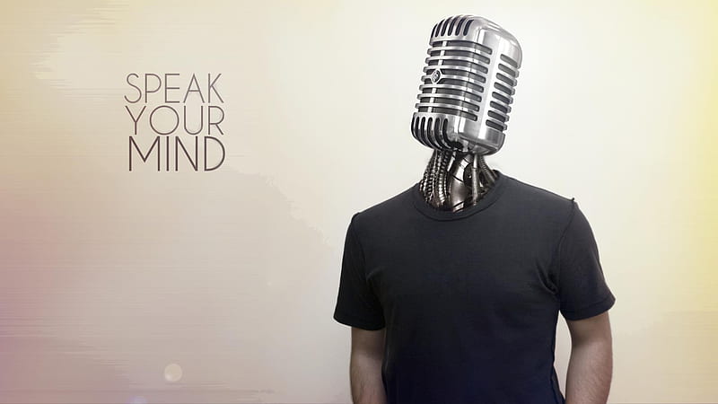 Speak Your Mind Inspirational, HD wallpaper