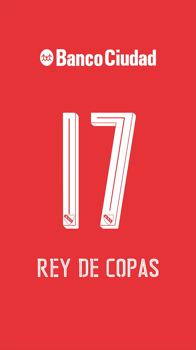 Independiente, 17, argentina, camiseta, diablos, football, reydecopasred, HD phone wallpaper