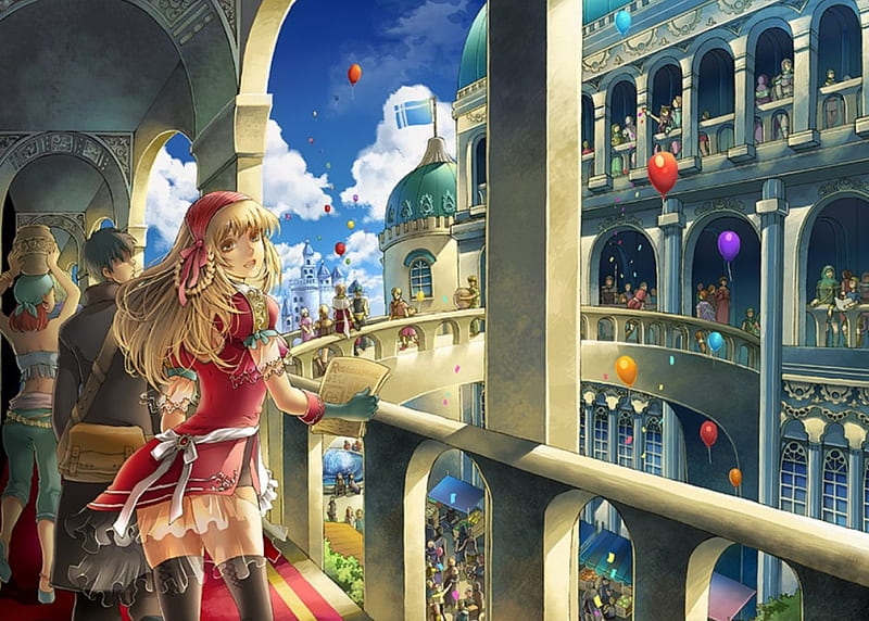 anime summer festival background  Google Search  Cidade de fantasia  Papel de parede da cidade City art