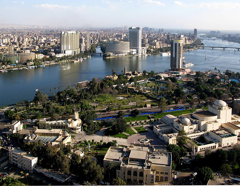 Cairo, cities, egypt, africa, HD wallpaper