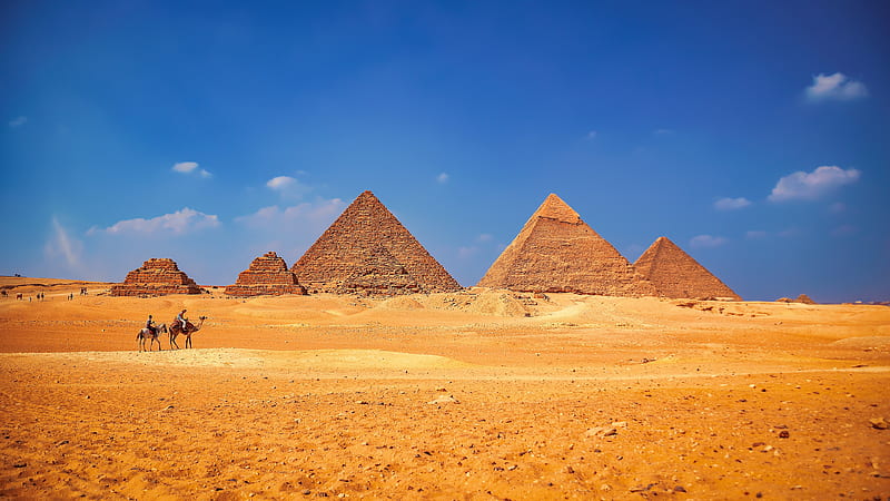 Man Made, Pyramid, Desert , Egypt , Sand, HD wallpaper