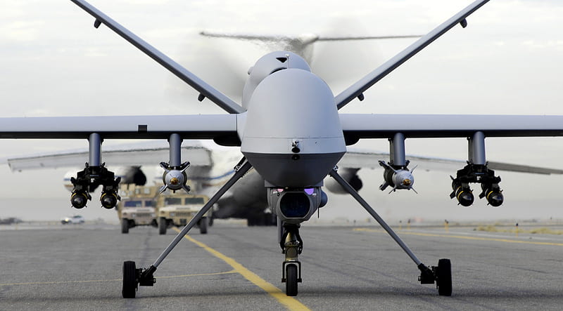 Predator Drone, unmanned aerial vehicle, drone, predator, uav, HD wallpaper