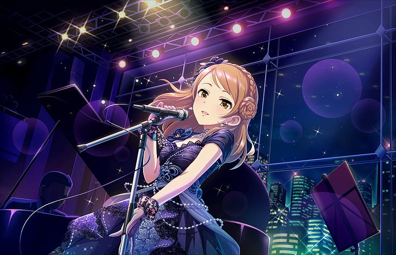 Download Sad Anime Girl Singer Wallpaper  Wallpaperscom